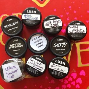 Lush samples 2017 and 2018